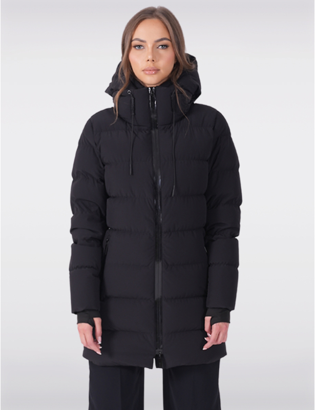 Anorak capuche en duvet best sale