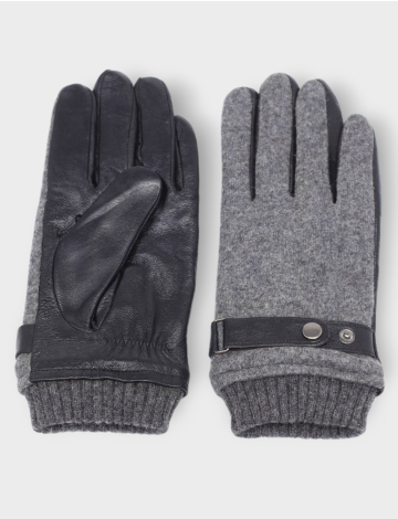 Gants Pour Hommes avec Ecrans Tactile en Cuir Veritable Par Nicci