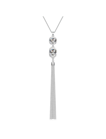 Collier Élégant à Gland en Argent | Bijoux Polyvalent (872-285241 2571120 Taille Unique ARGENT)