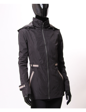 Manteau sport avec surpiqûres contrastantes par Details