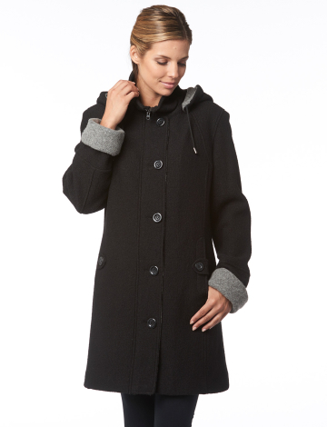 Manteau en laine bouillie par Niccolini