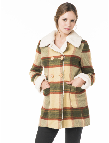 Manteau de laine Ziege par Yumi
