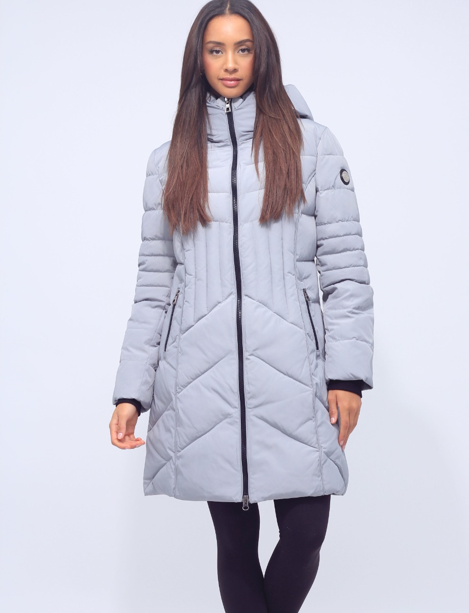 Femmes Trench manteaux hiver femmes 2023 décontracté épaissir chaud  rembourré vestes manteau femme solide vêtements d'extérieur neige veste